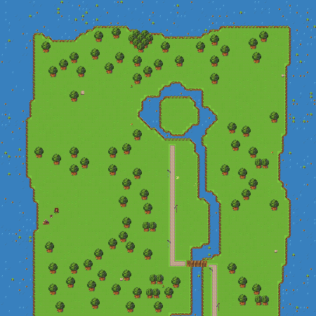 Prévia renderizada de Greenhollow Isle — Northwatch