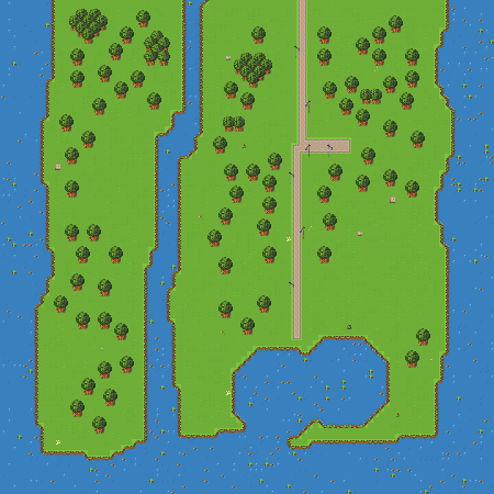 Prévia renderizada de Greenhollow Isle — Southshore