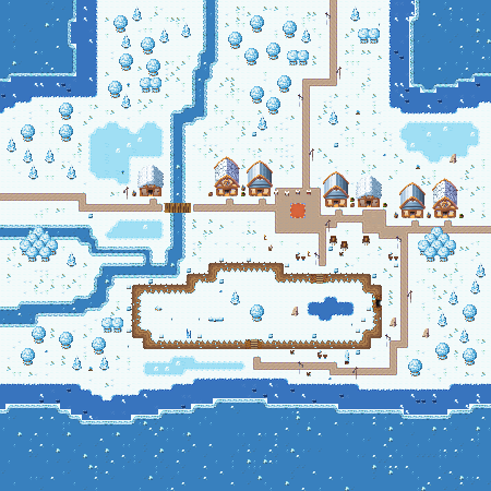 Prévia renderizada de Frostholm Isle — Frostholm